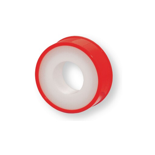 Ruban d'étanchéïté PTFE 12 mm x 12 m rouge